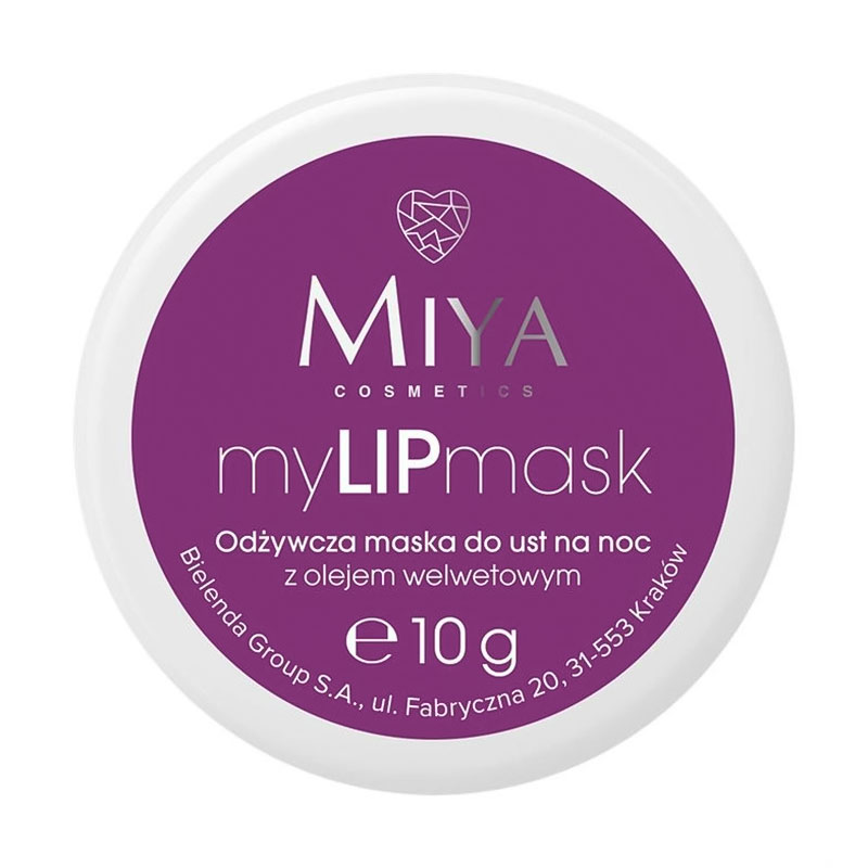 Нічна живильна маска для губ Miya Cosmetics myLIPmask, 10 г